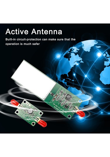 Yifomall 10khz-30mhz Aktif Sdr Anten Seti, Miniwhip Rtl-sdr Alıcı İçin Yüksek Performanslı Anten Çözümü