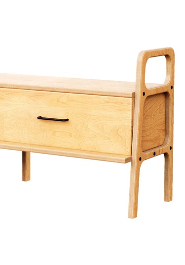 Woodesk Madera, Ahşap, Dolap Ve Konsol, 170x65, Natural Renk