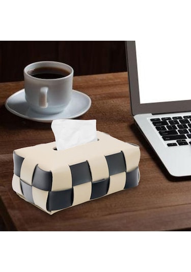 Suntek Tezgah Vanity Otel Dekorasyon Bej Için Doku Kutusu Doku