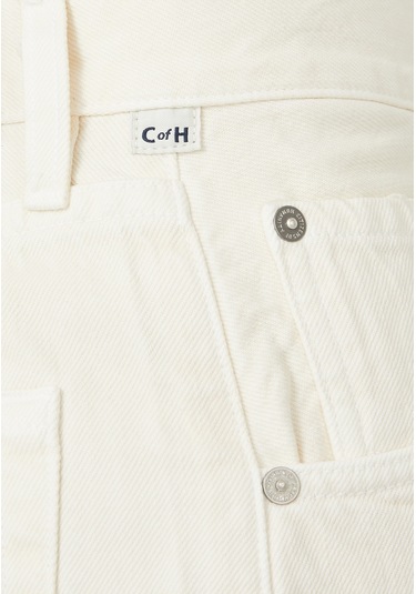 Citizens Of Humanity Vintage Geniş Paça Kot Pantolon Beyaz