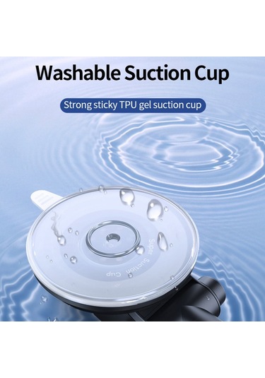 Cbtx L005l+m082 Araba Kontrol Paneli Ön Cam Telefon Tutacağı Vantuz Tabanı Ayarlanabilir Cep Telefonu Braketi - Sarı