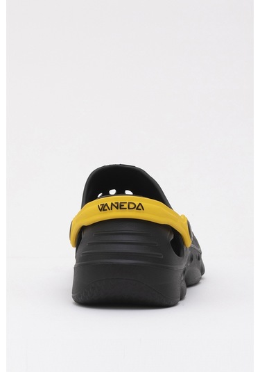Vaneda 5516 Hybrıd Eva Sandalet Erkek Terlık Sıyah Siyah