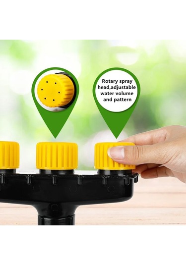 Açık Atomizer Memeleri Ev Bahçe Çim Su Lers Trambolin Sulama