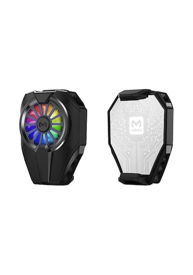 Dl06 Ultra Güçlü Telefon Soğutucu Fan Seramik Turbo Soğutma Rgb İphone 17 Pro- 17 Pro Max Uyumlu