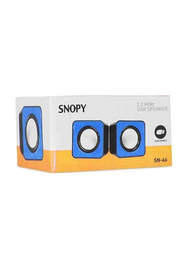 Snopy  Sn-66 2.0 Mavi Usb  Speaker