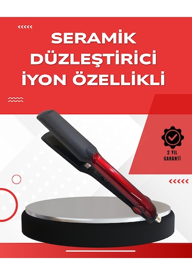 160 220 Isı Ayarlı Saç Düzleştirici Seyahat Tipi Hafif Model