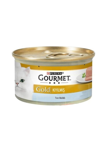 Purina Gourmet Gold Kıyılmış Ton Balıklı Konserve Kedi Maması 4 x 85 G