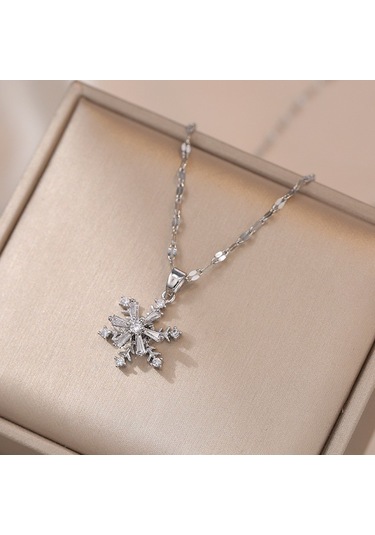 Bayan Kolye: Moda Estetiği Titanyum Çelik Kolye No.359 Çok REnkli