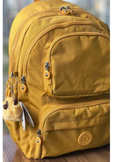 Nemo Bags Sırt Okul Laptop Seyahat Spor Çantası Sarı