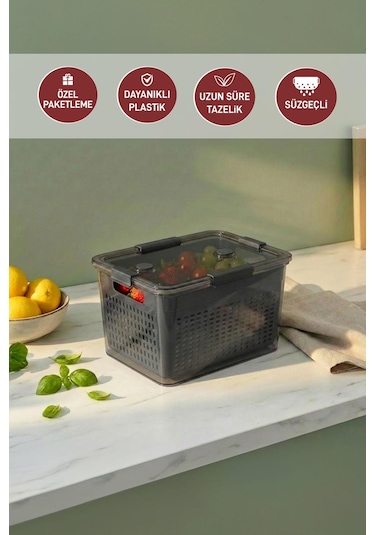 Selka Home Lavin 4 Lt. Saklama  Kabı