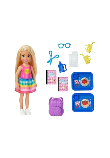 Barbie Chelsea Okulda Oyun Seti-Ghv80