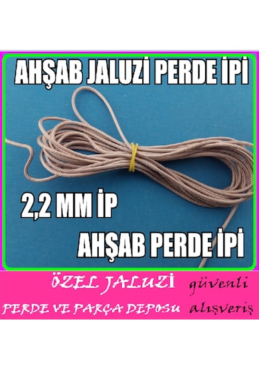 Ahşap Perde İpi-Ahşab Jaluzi Perde İpi-Perde İpi