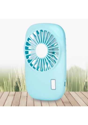 Taşınabilir El Tipi Usb Şarj Edilebilir Mini Fan Beyaz