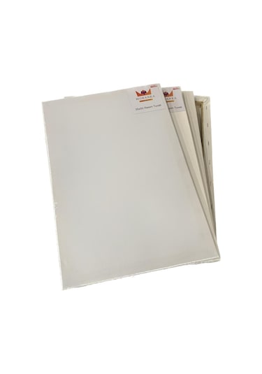 Moranka 4'lü 35*50 Tuval Çift Astarlı Arkadan Zımbalı Tuval