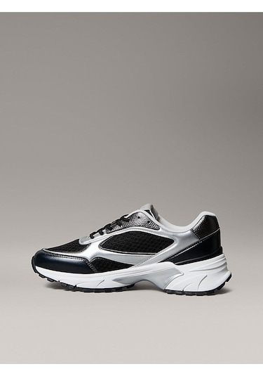 Calvin Klein Hıke Runner Laceup M, 01l-12120 Silver/black/marshmallow