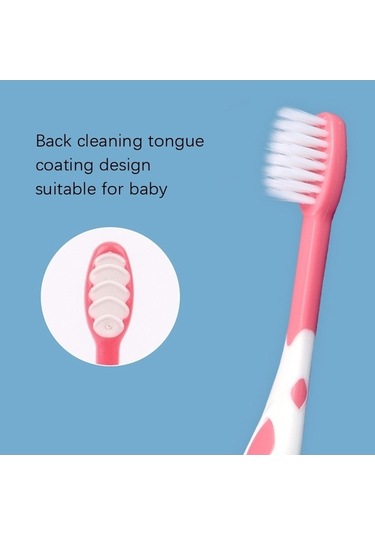 Flybuy Zürafa Set Sarı Saç Raoyı Mavi Kırmızı Karikatür İnce Fırçası Fırçası Diş Diş Çocuk Bebek Adet 3 + + / Bk