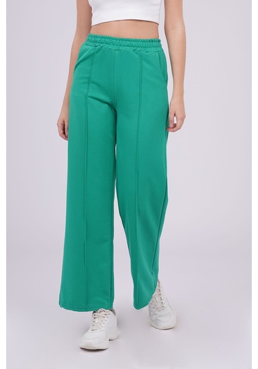 Gabria Ön Dikişli Eşofmanaltı Yeşil