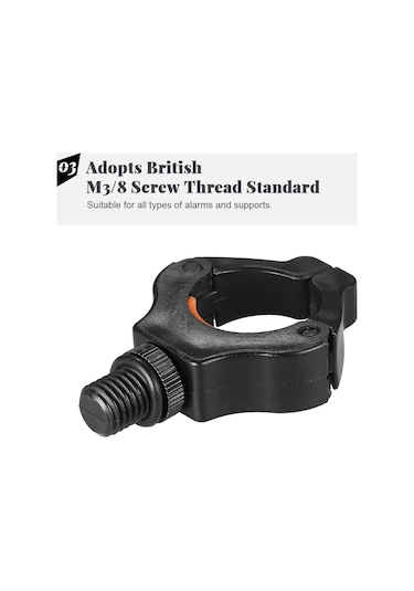 Youtek Nylon Olta Kamışı Tutucu Kafa, İç Çelik Yaylı Ve Silikonlu Sabitleyici, Mıknatıslı Üst, Kayma Ve Aşınma Engeli, 4.5cm Açılış Genişliği, 1 Adet