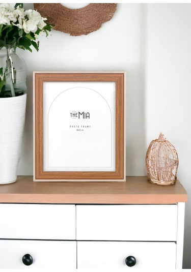 The Mia Retrato Fotoğraf Çerçevesi Krem 25x20 Cm