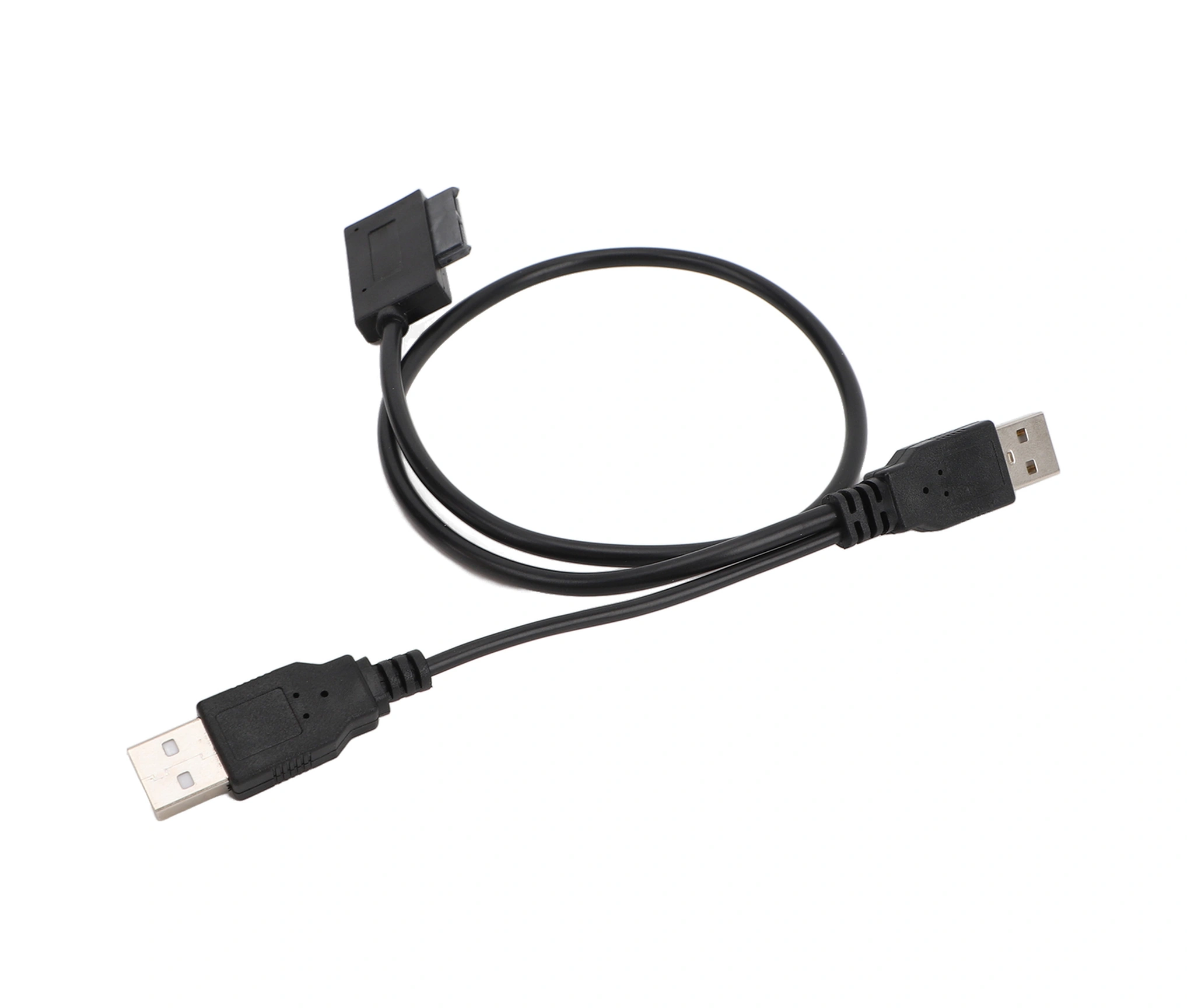 Vkemall Usb 2.0'dan 7+6 13pin Slimline Sata'ya Adaptör Kablosu - Dizüstü Bilgisayar Cd/dvd Rom Sürücüleri İçin, 480mbps Veri Transferi, Plug & Play