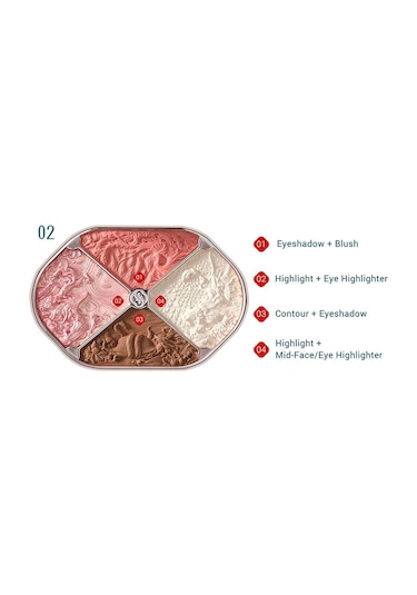 Florasis Eastern Beasts Sculpting Makyaj Paleti 02 10.8gr 22661755