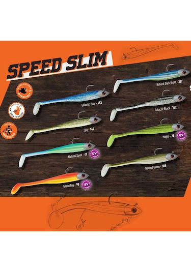 Delalande Speed Slim 140mm 20 Gr Silikon Yem