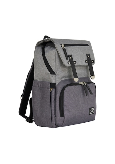 Stylo Working Mothers Bag Bebek Bakım Sırt Çantası Füme