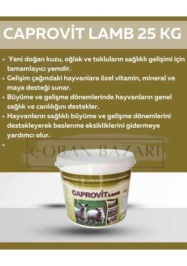 Royal İlaç Royal Caprovit Lamb 25 Kg