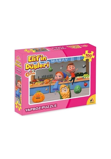 Trt Elifin Düşleri Puzzle 100 Parça 2021