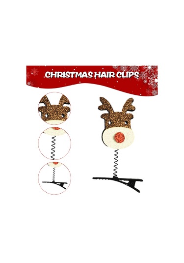 Kadınlar, Kızlar, Çocuklar, Yetişkinler Ve Parti Hediyeleri İçin Noel Tokaları, Sevgililer Günü Tokaları Çok  Renkli