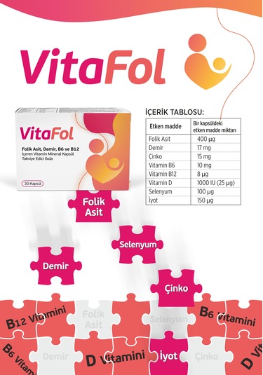 Vitamaks Vitafol 30 Kapsül