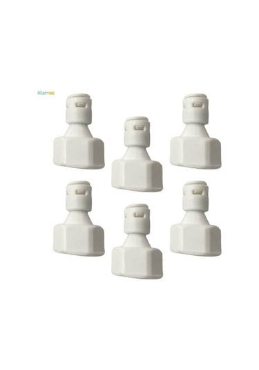 Ulzyvf 3x 6 Adet Küresel Vana Konnektör Bağlantı Bağlantısı 1/4-inç 1/2-inç Dişli, Ro Su Sistemi Valfı