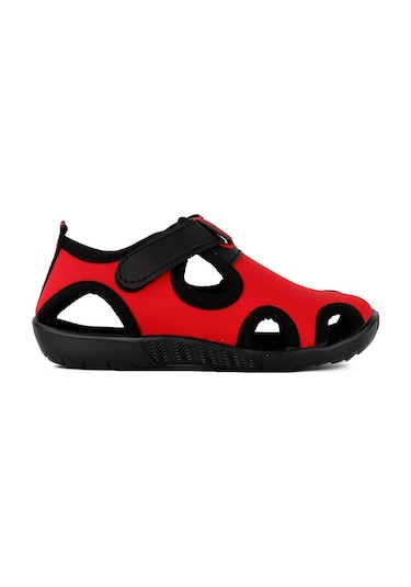 Slazenger UNNI Çocuk Cırt Cırtlı Kırmızı Sandalet