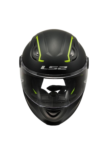 Ls2 Kıd Mat Siyah Çocuk Kask Siyah