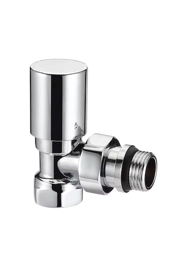 Fause Radyatör Havlupan Vanası Köşe Tip 1/2'' Krom Kvn101