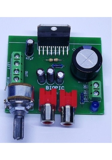 2x35W AMPLİ TDA7377 12V Besleme Çift Çıkış