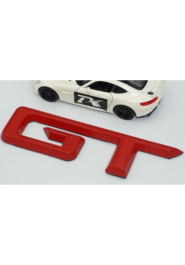 Dk Tuning Mustang Gt Bagaj Kırmızı Logo Arma Ford İle Uyumlu