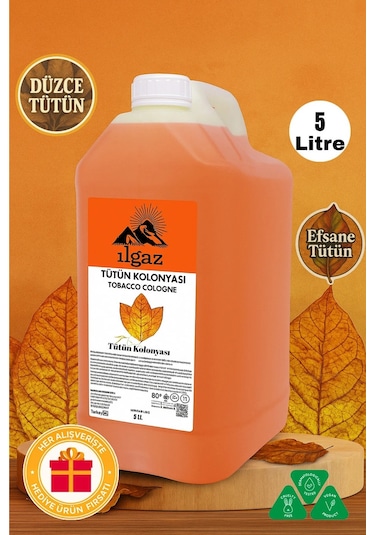 Ilgaz 60 Derece Düzce Tütün Kolonyası 5 L