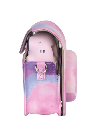 Instax Mini 12 Makine Uyumlu Renkli Deri Kılıf