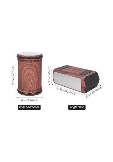 Mufunye Ocak Bileyici - Her Sertlikteki Çelik İçin Elmas Ve Seramik Diskli Bileme Aleti, 15 Ve 20 Derece Manyetik Açı Tabanı