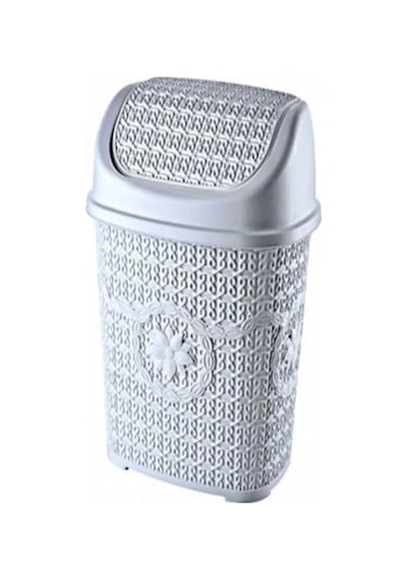 Gri Örgülü Çöp Kovası Royaleks-asd038 Çok Renkli