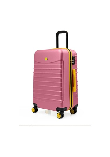 2'li Valiz Seti Büyük Boy - Orta Boy Pembe 1168 Pembe