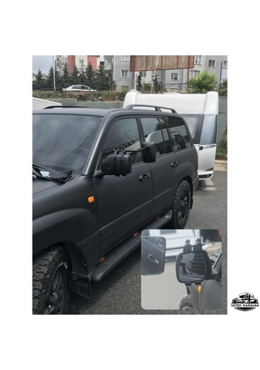 Suga Karavan Yan İlave Geniş Görüş Aynası Dik Yatek Karavan Tekne