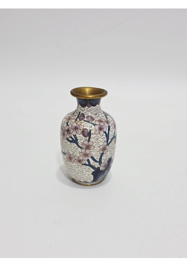 Antika Cloisonne Mini Vazo 10cm 010
