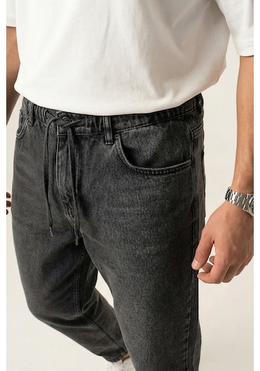 Bigdart Erkek Rahat Kesim Baggy Jean Pantolon 30075 - Antrasit