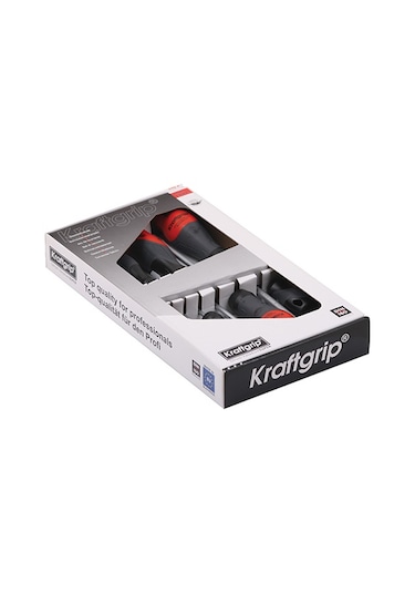 Kraftgrip 43902 Yıldız Uçlu Tornavida Takımı 7 Parça