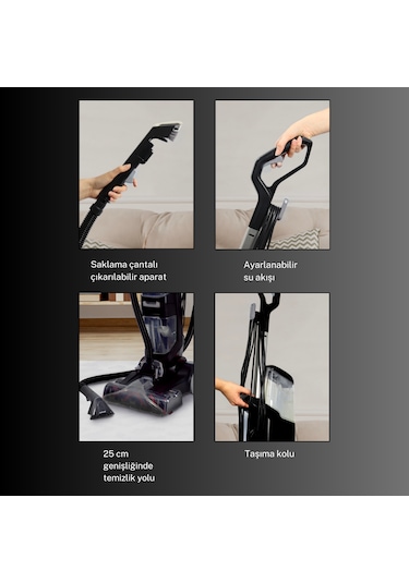 Vacwell Hidro Halı Ve Koltuk Yıkama Makinesi