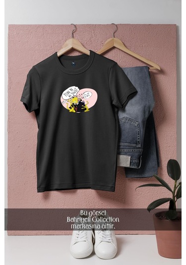 Oversize Koro-sensei Character Homo Sapiens Tasarımlı Unisex T-shirt Siyah