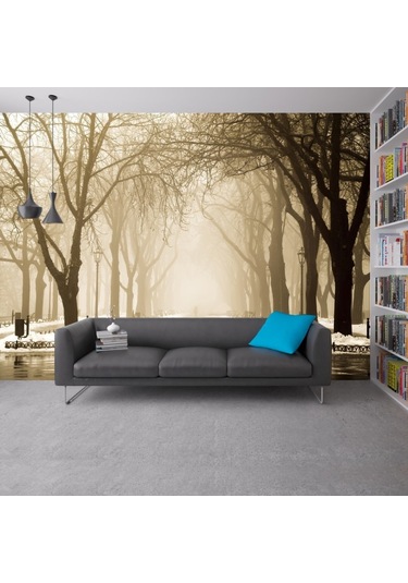 Ağaçlık Yol Duvar Posteri