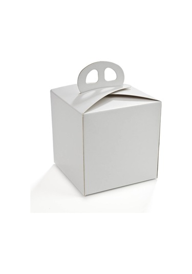 Pasta Kabı Beyaz-kraft 10 X 10 Cm 25 Adet